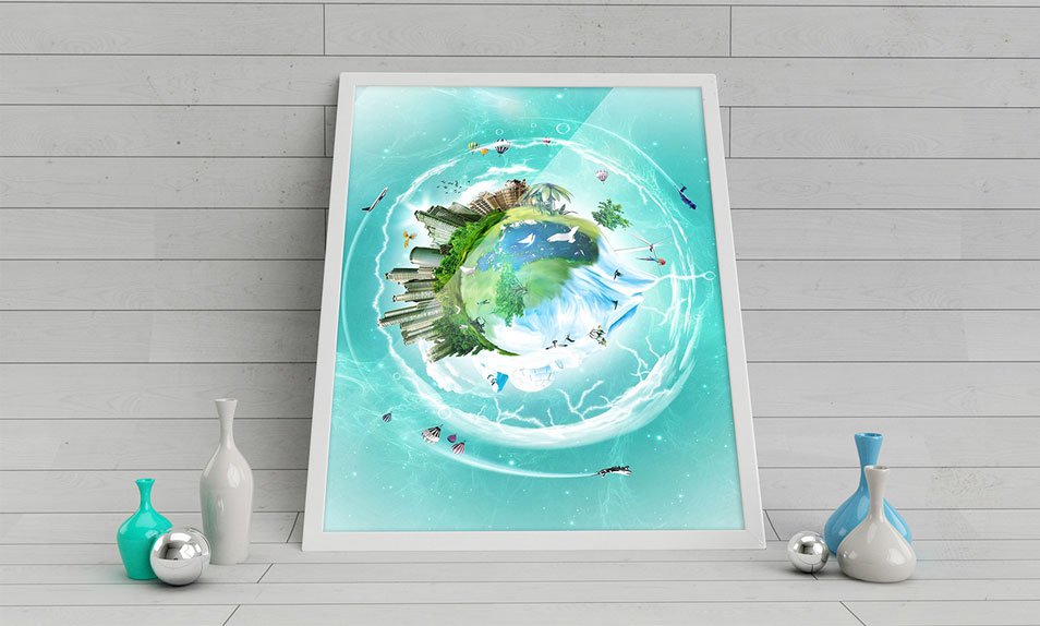 Free-Poster-Mockup-Studio